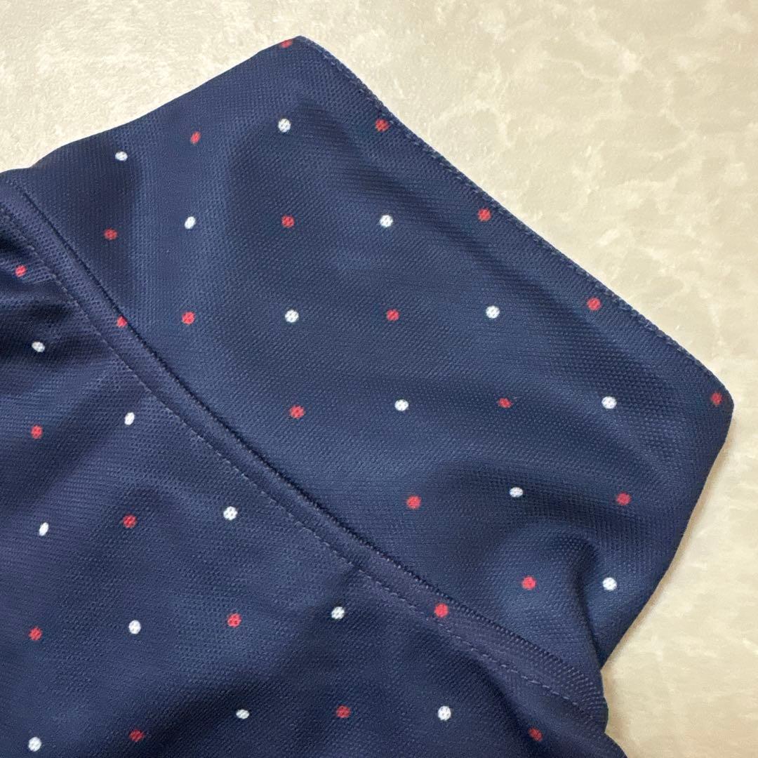 サイコバニー★ビッグロゴ★薄手ストレッチ★ポロシャツ【メンズ サイズL】