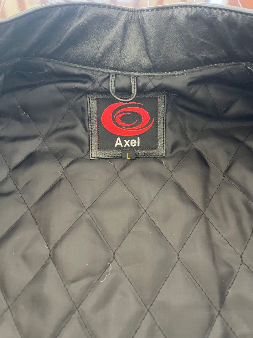 AXELシングルライダースジャケットL牛革