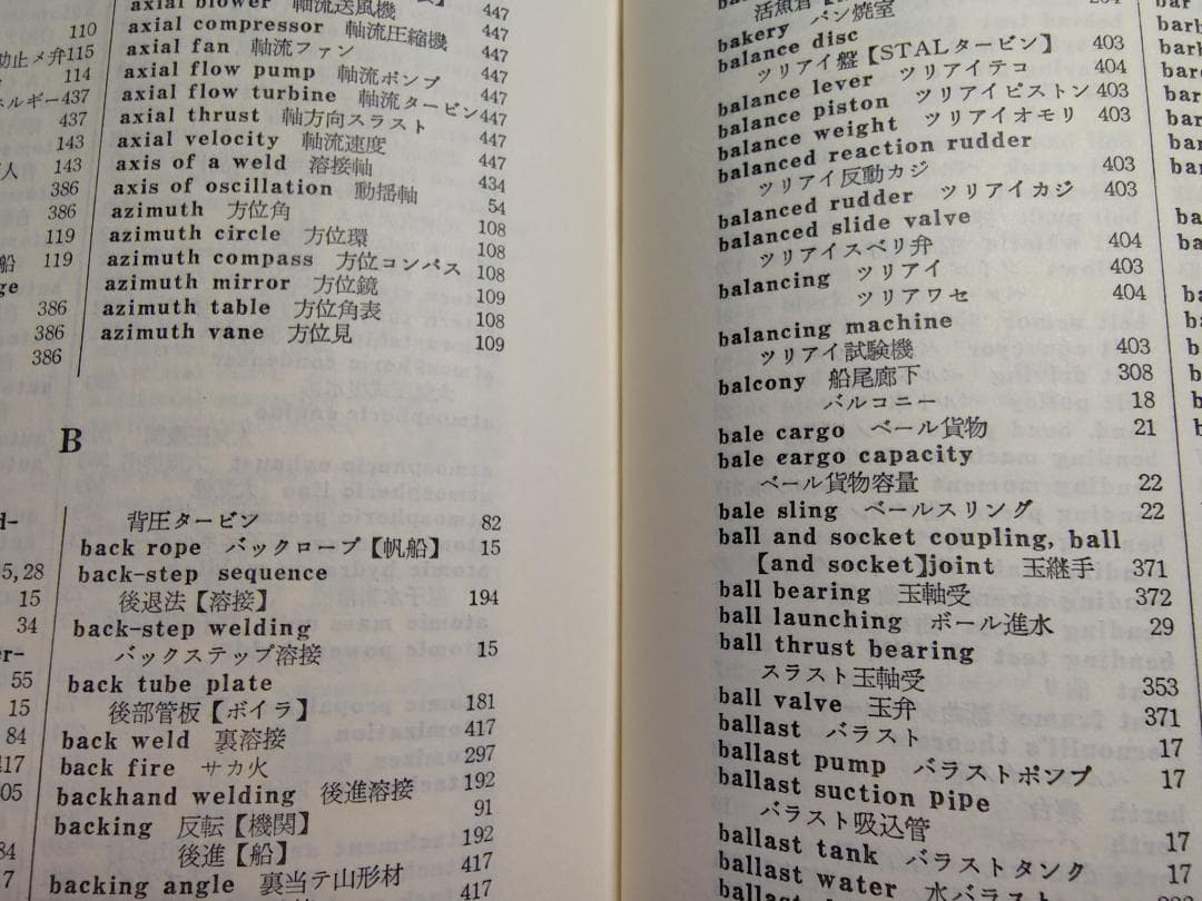 和英英和 船舶用語辞典【改訂第17版】　成山堂書店　東京商船大学編集委員会