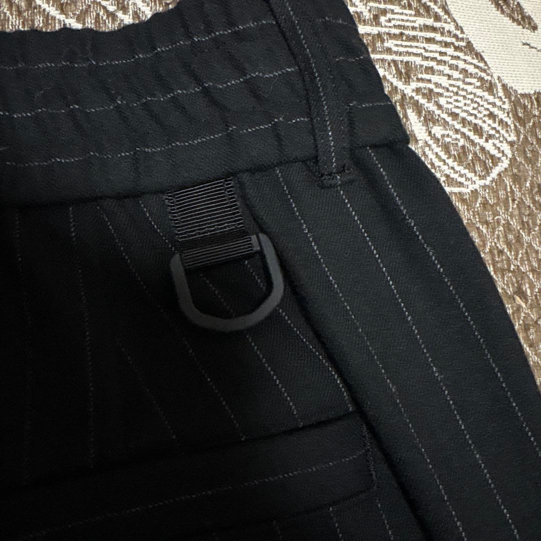 obsidian(オブシディアン)ストライプゴルフパンツ　ストレッチ　M