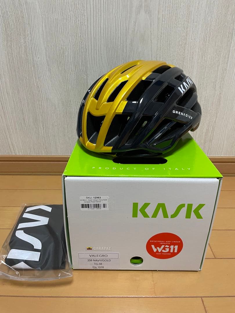 【カラパス選手支給品/五輪金SP/非売品】KASK LIGHTラインM