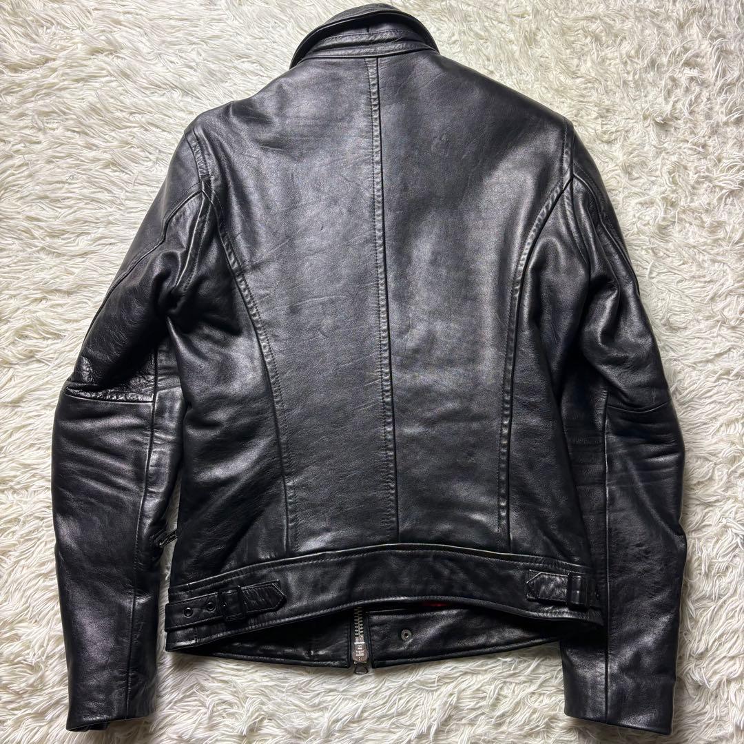 美品　BUFFALO BOBS ホースレザー　ライダースジャケット　ドミネーター
