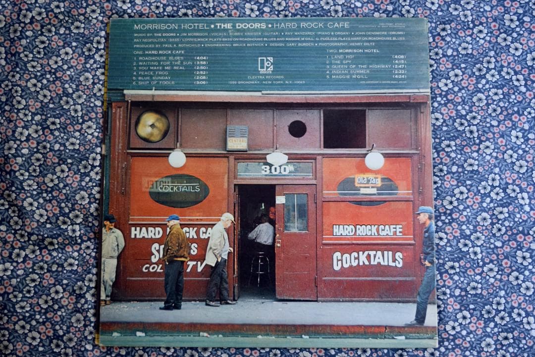 美盤USオリジナル 手書マト Doors ドアーズ Morrison Hotel