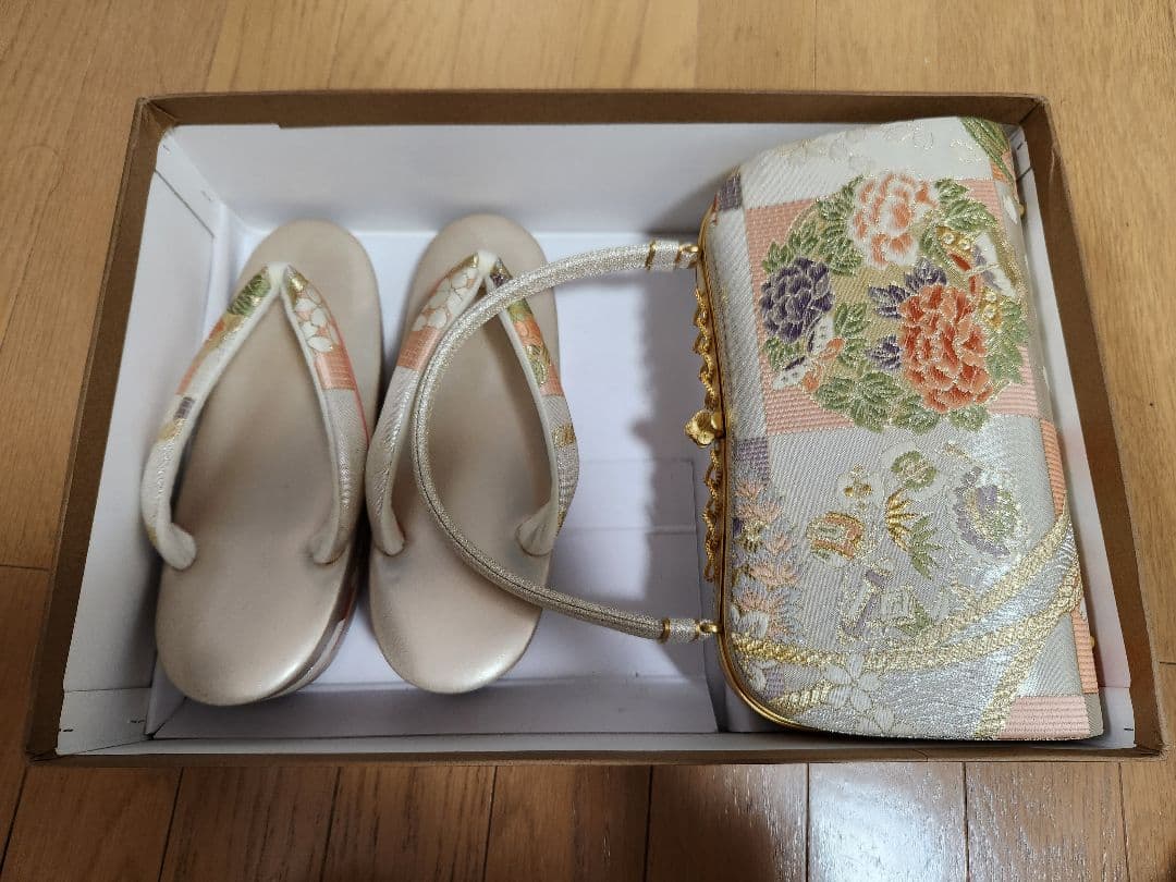 和装用下駄とバッグのセット