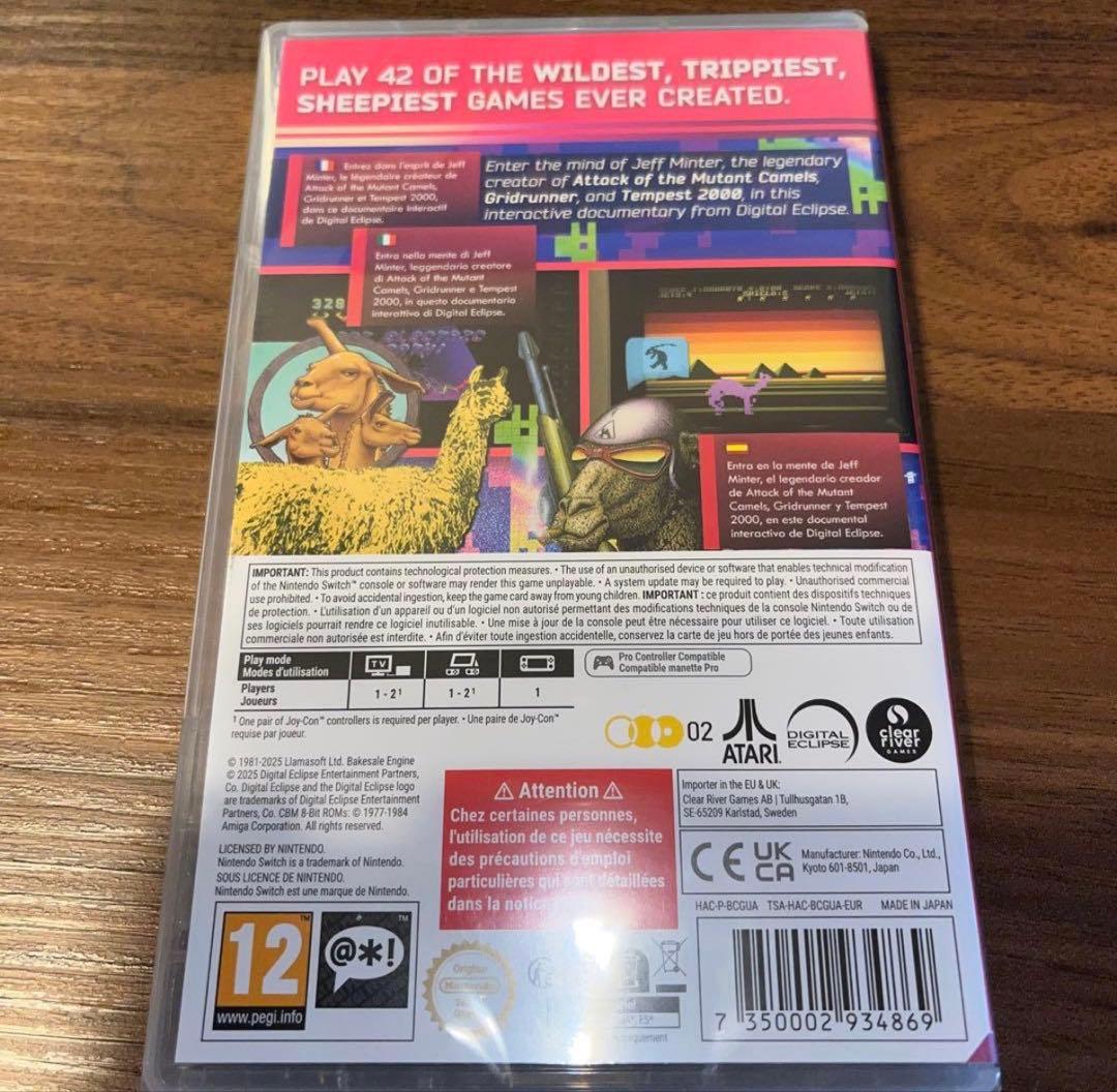 Nintendo Switch Llamasoft The Jeff Minter Story switch