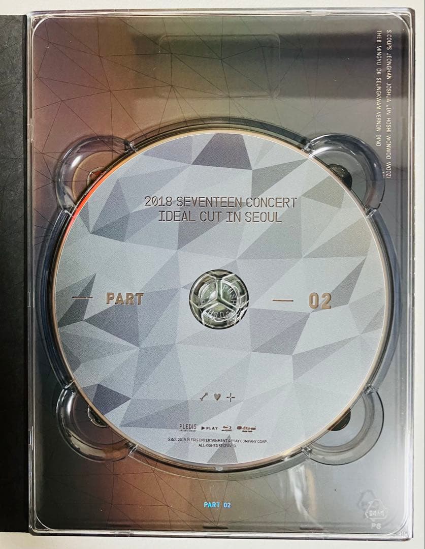 日本語字幕付き SEVENTEEN IDEALCUT Blu-ray Seoul