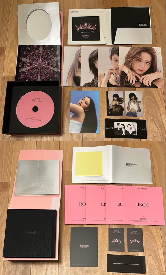BLACKPINK リサ ジス ジェニ THE ALBUM トレカ ポストカード
