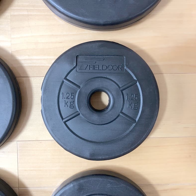 【引取限定】ダンベル フラットベンチ ベンチプレス グローブ（セット）40kg