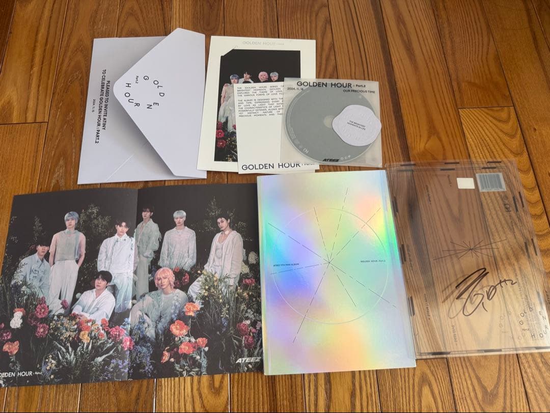 ATEEZ hello82 GH2 US購入　直筆サイン入り ホンジュン
