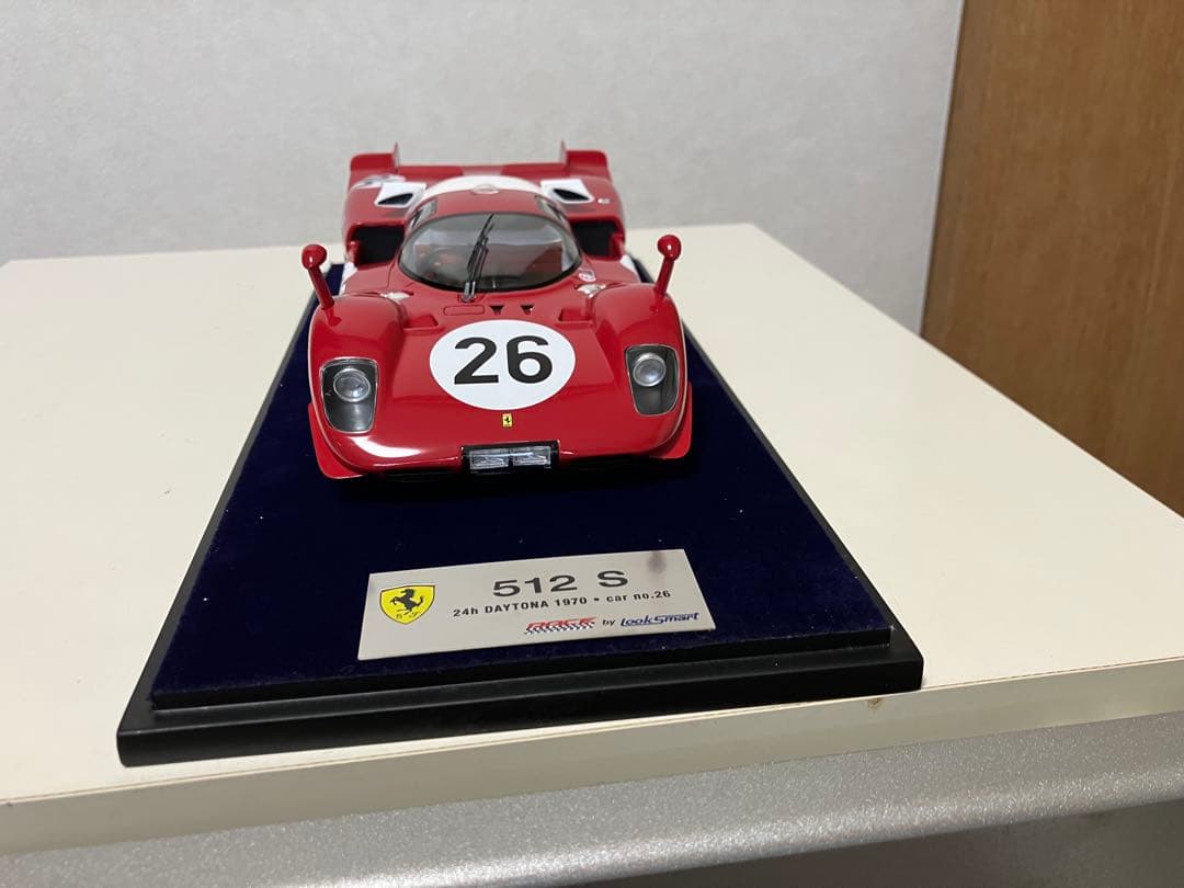 ルックスマート1/18 フェラーリ512S 24H Daytona1970