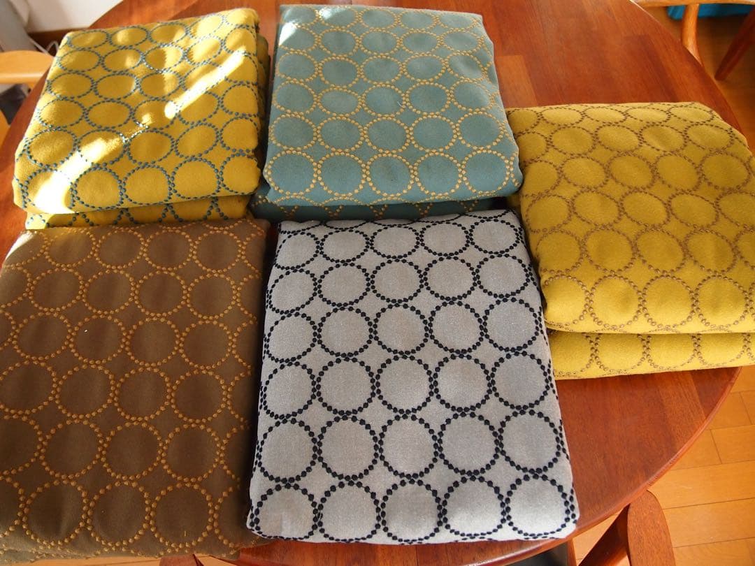 ミナペルホネン ハンドメイド トロペスツール タンバリン 生地 チェア 椅子