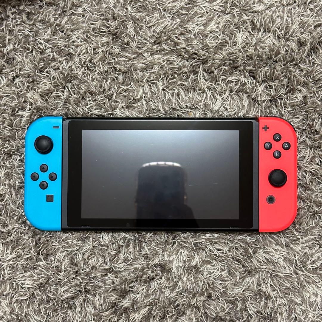 た*ん様 Nintendo Switch 本体 赤/青 箱付き