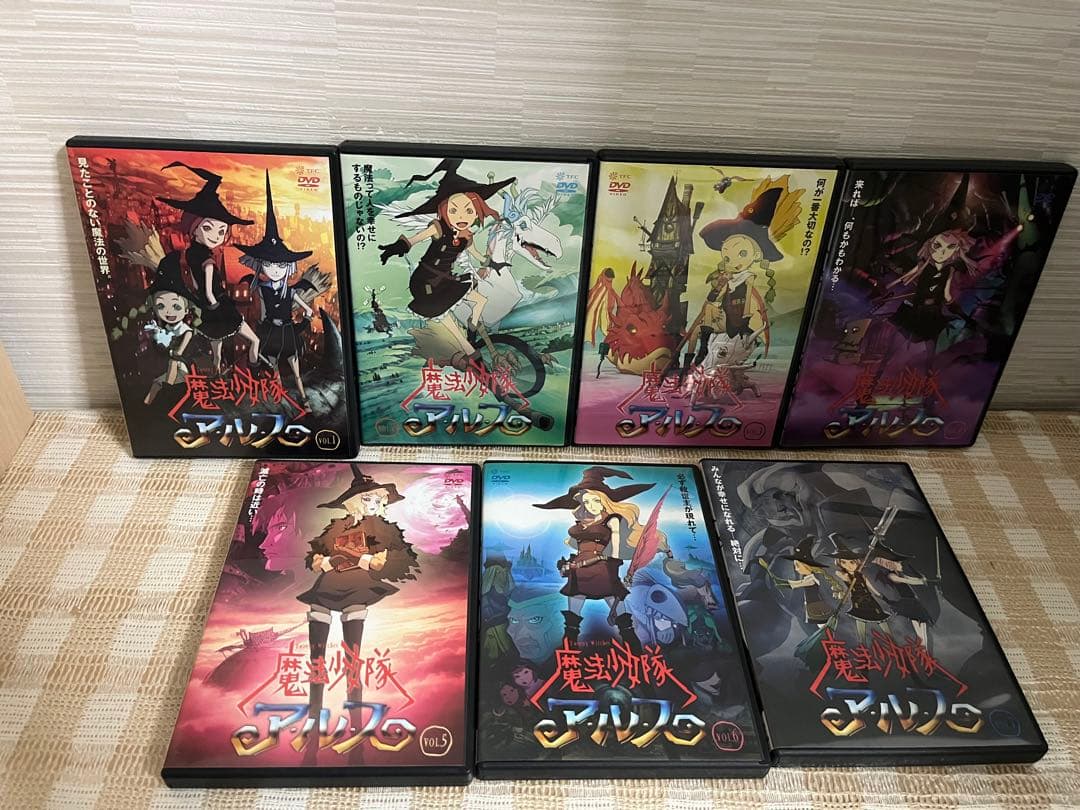 魔法少女隊アルス 初回全7巻セット DVD