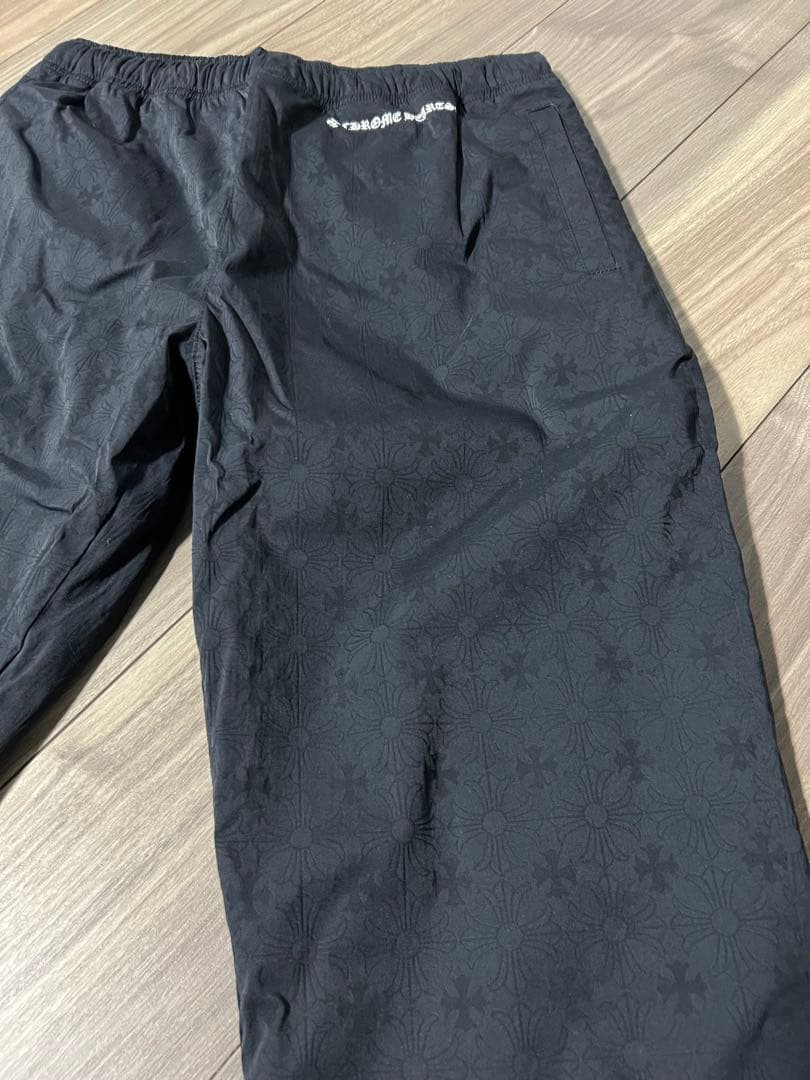 新品未使用　クロムハーツ　クロス総柄 ナイロンパンツ ブラックS 専用　1️⃣