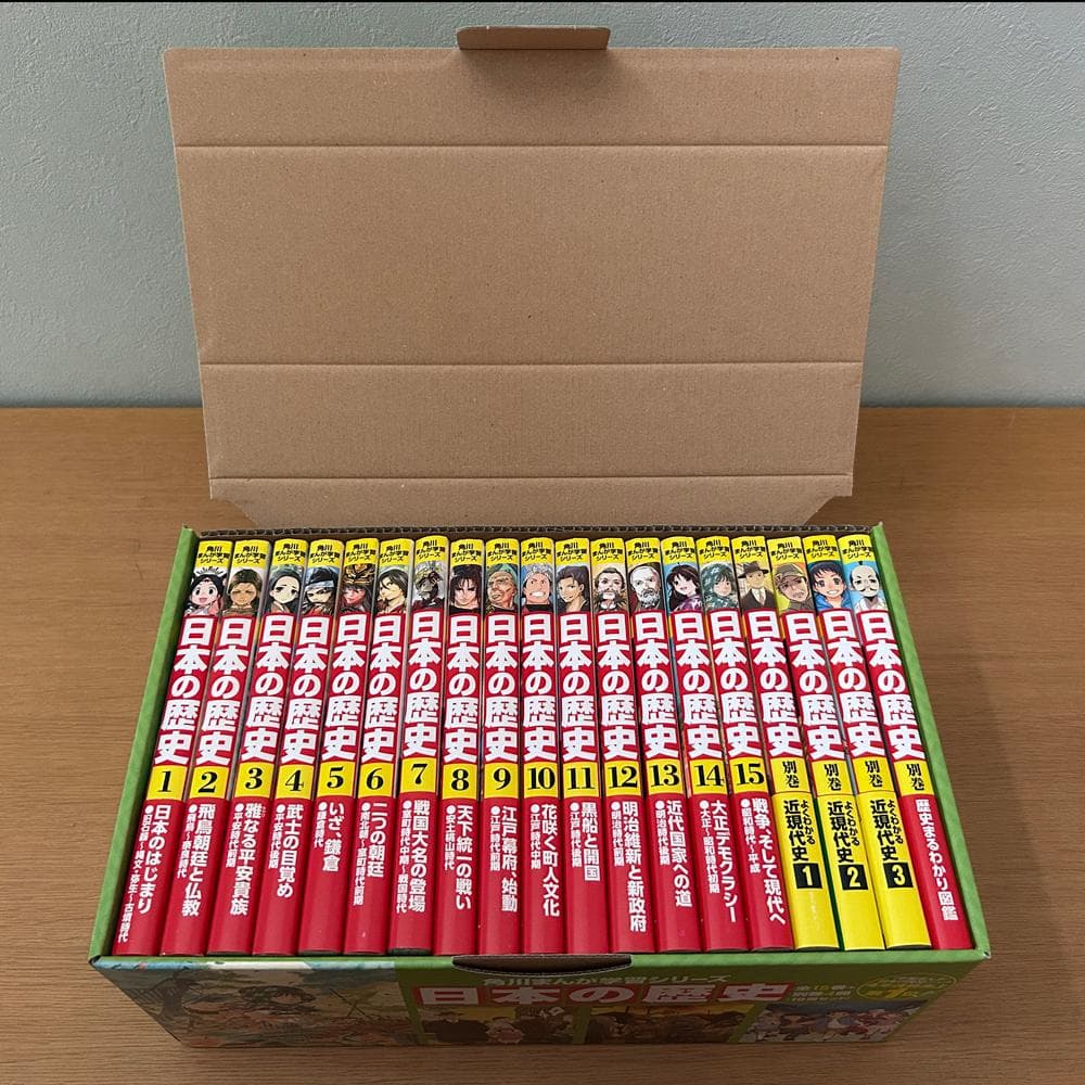 角川日本の歴史 全15巻＋別巻4冊セット