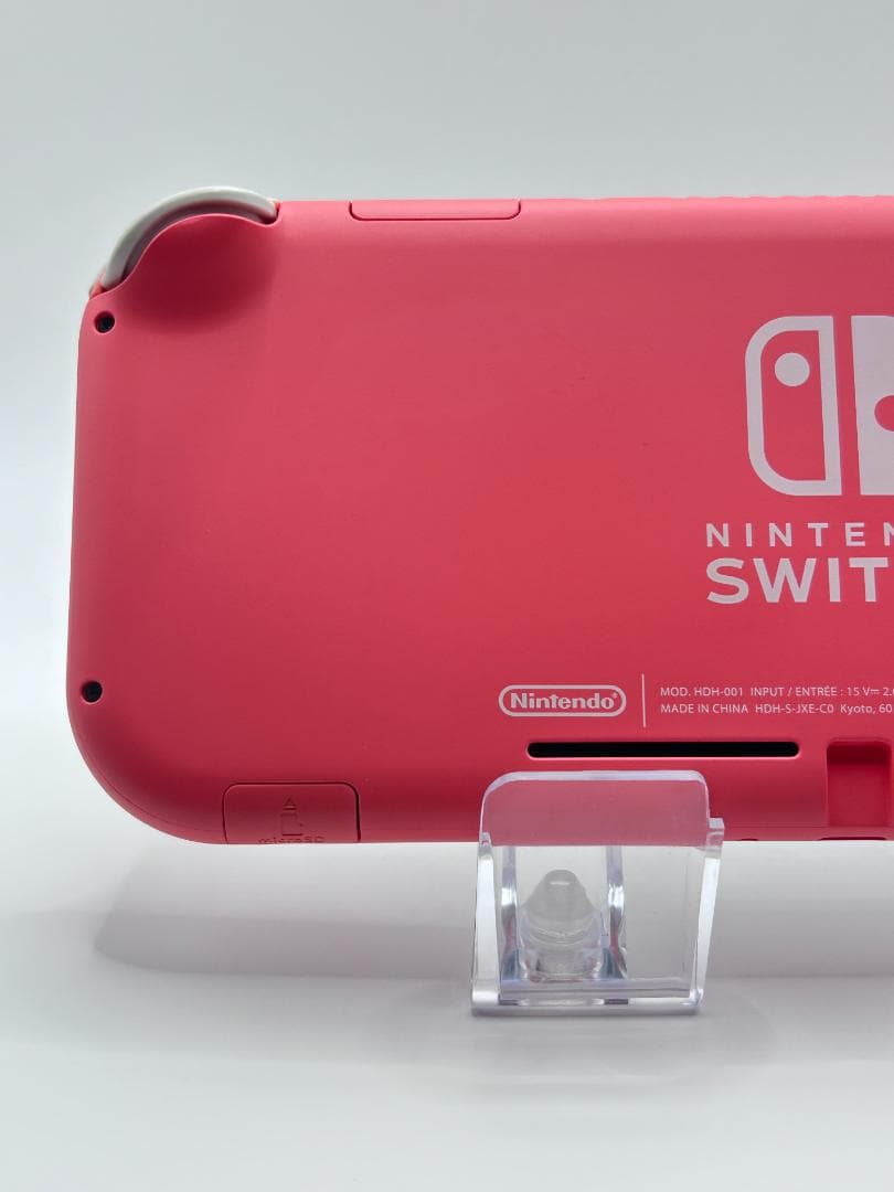 Switch Lite 本体 箱 充電器 コーラル 動作確認済 #131