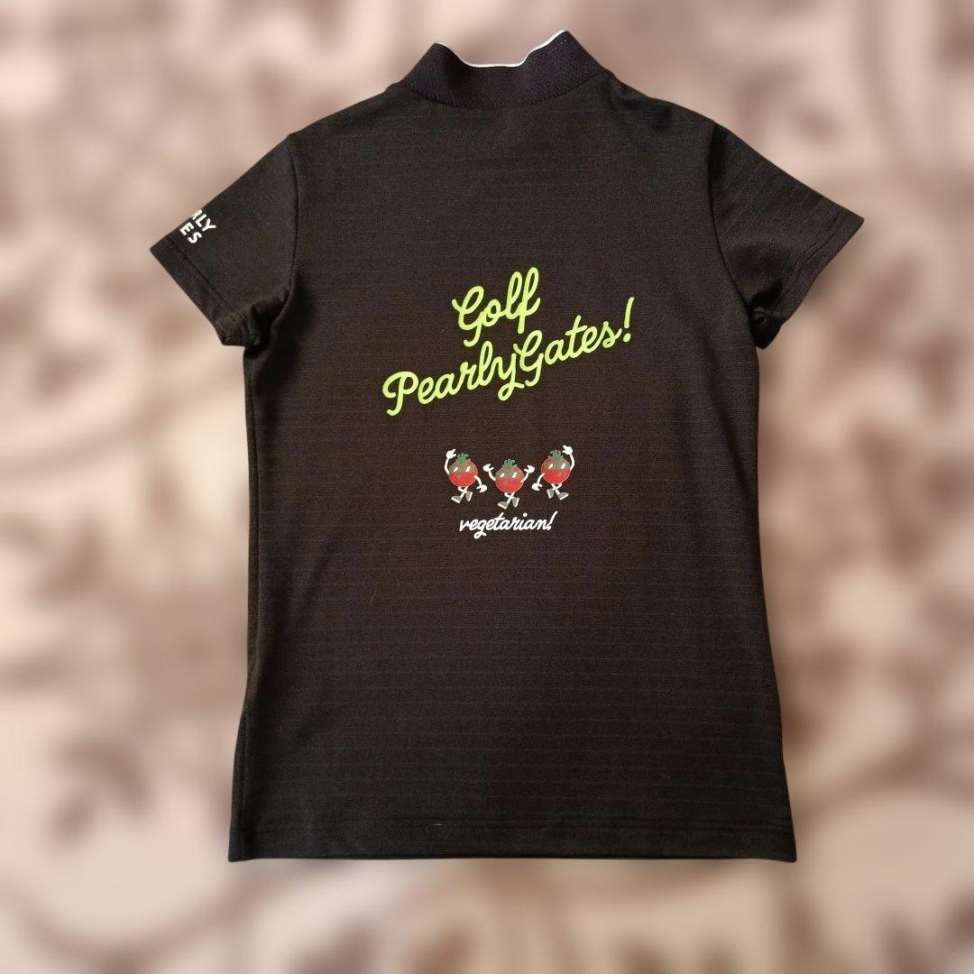 新品　パーリーゲイツ　モックネックシャツ