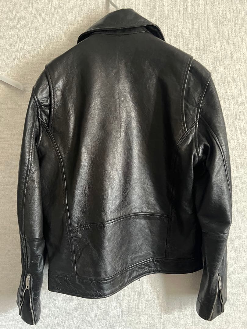 本革100%レザージャケット　zara