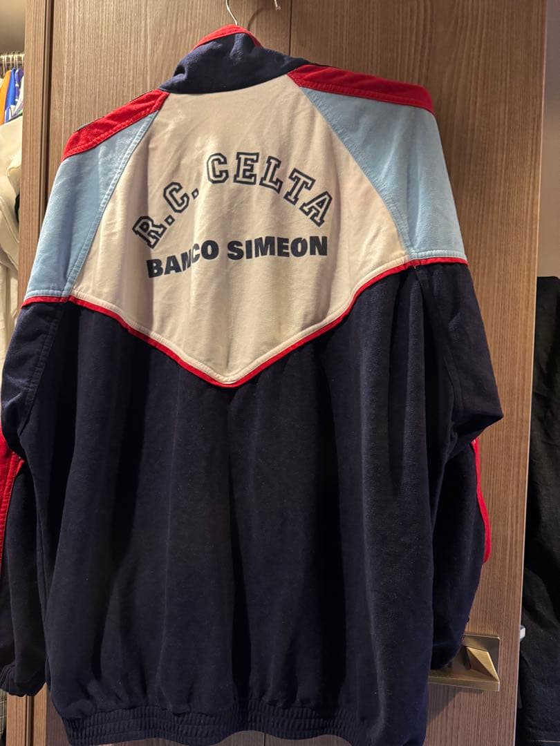 90’s Celta de Vigo ベロアトラックトップ セルタ フットボール