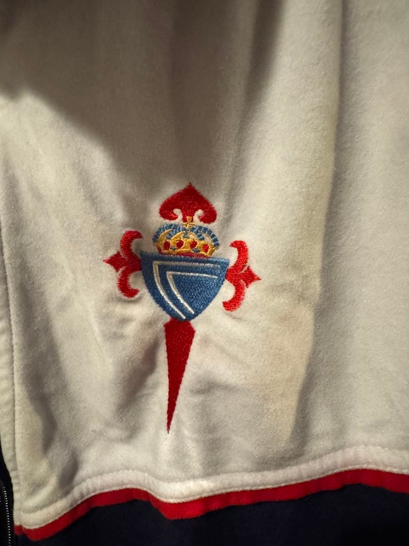 90’s Celta de Vigo ベロアトラックトップ セルタ フットボール