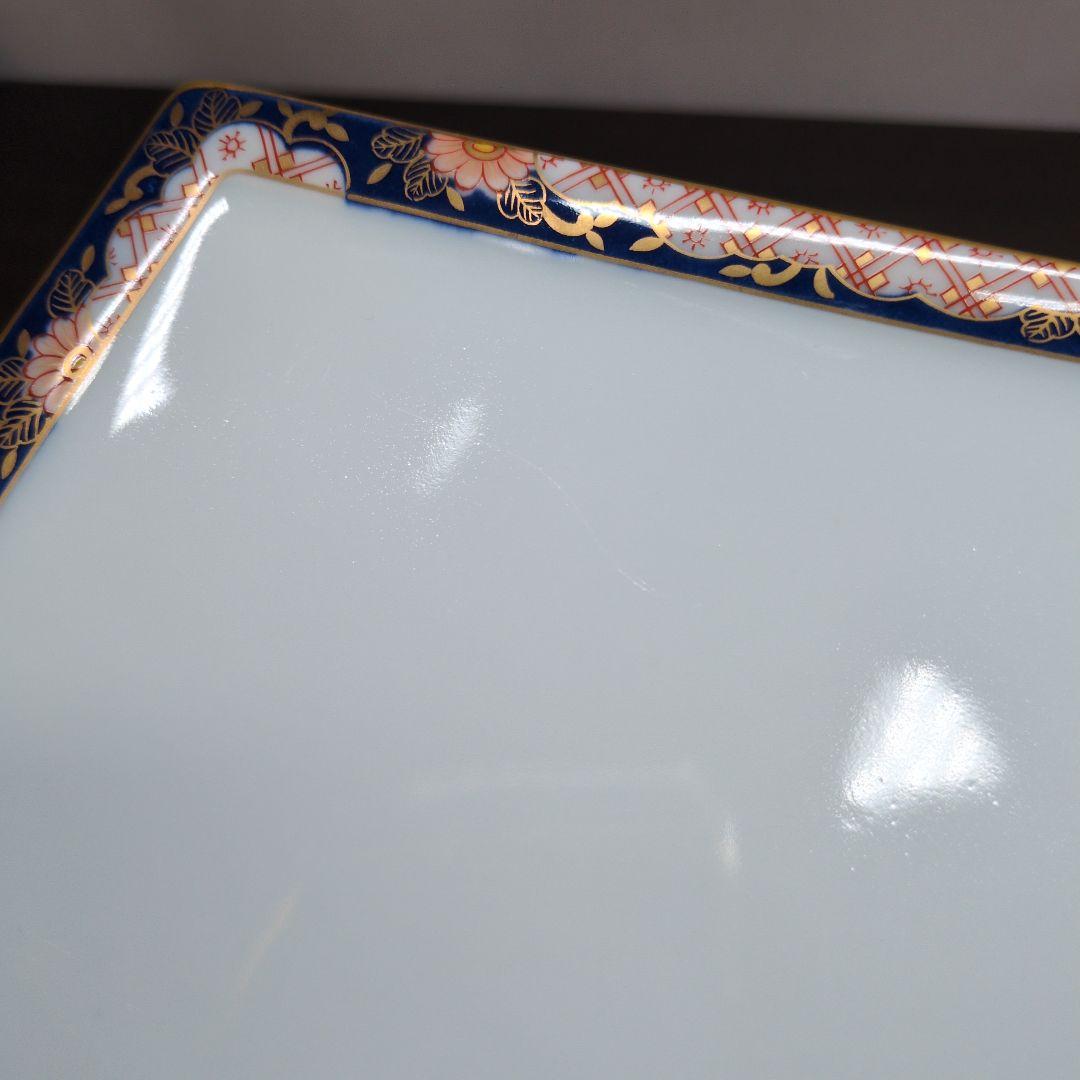 其泉 金彩色絵 松竹梅鶴絵 焼物皿揃 共箱 懐石道具