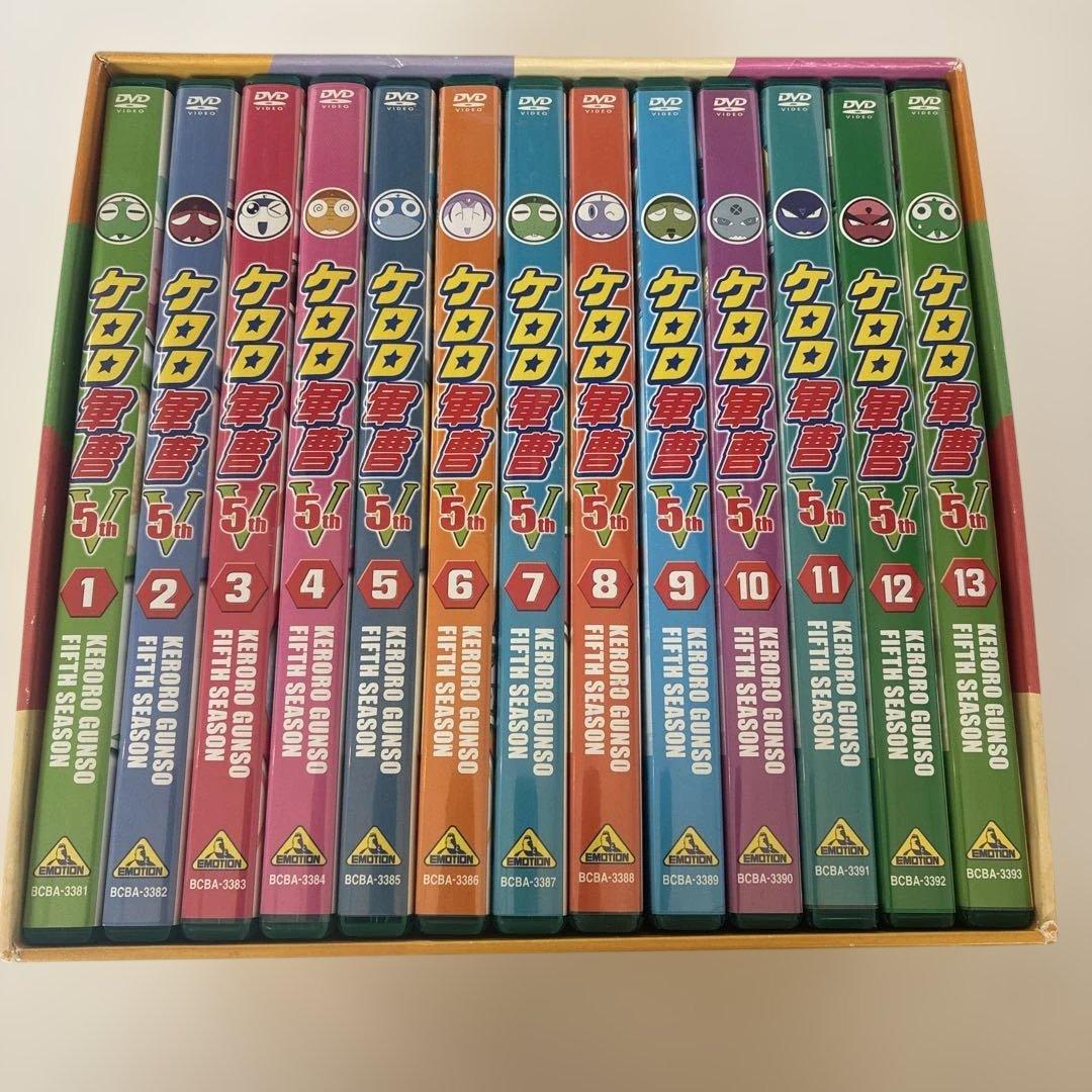 エマ　ケロロ軍曹 3rd 4th 5th DVD BOX