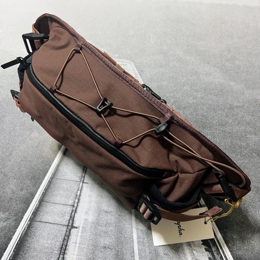 新品 Rapha トレイル ヒップ パック ウォルナット 3リットル