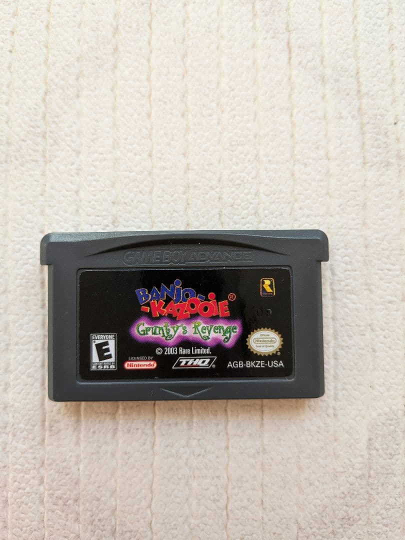 バンジョーとカズーイの大冒険 グランティの復讐　アドバンス gba　海外