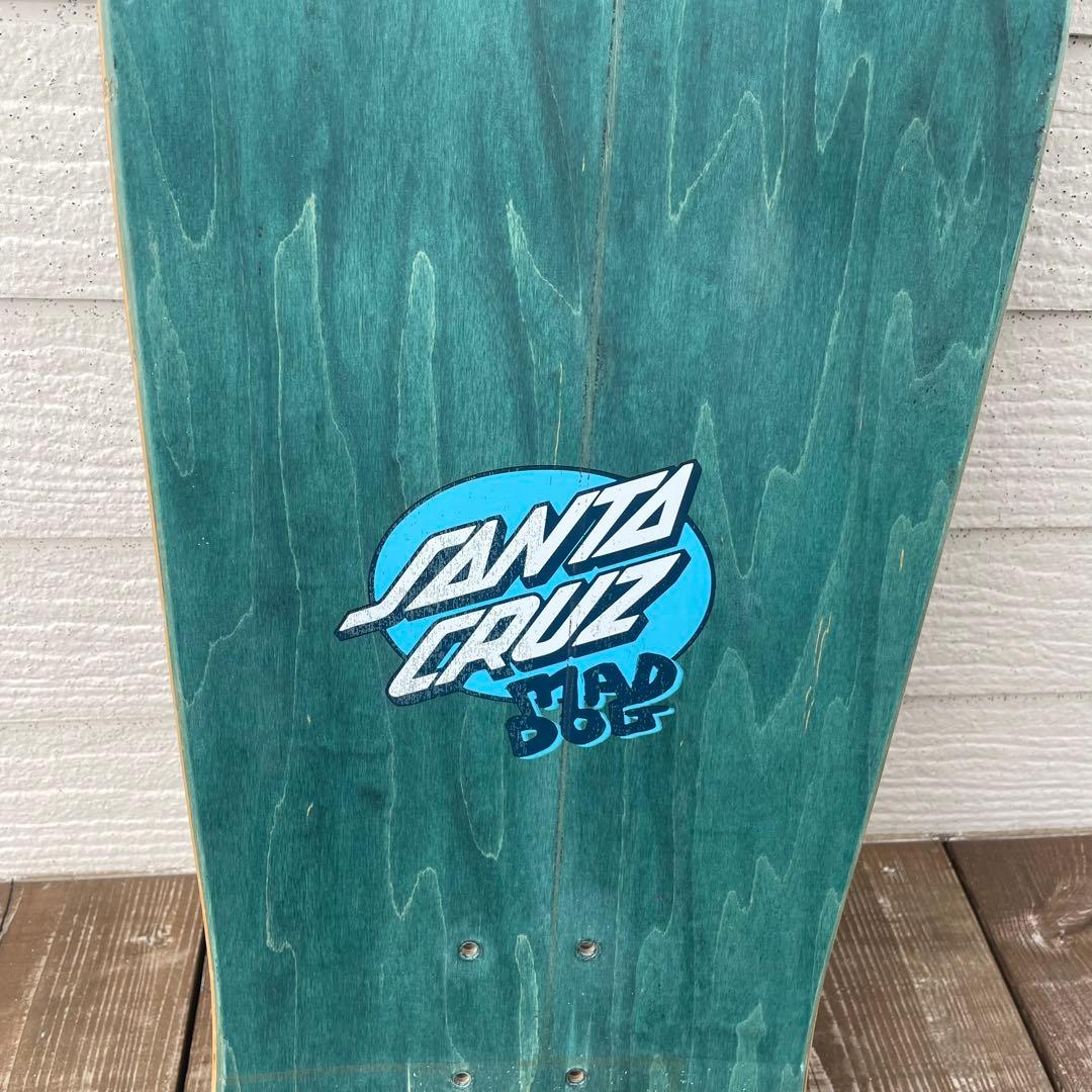 【Santa Cruz Mad Dog】スケートボードデッキ１０インチ