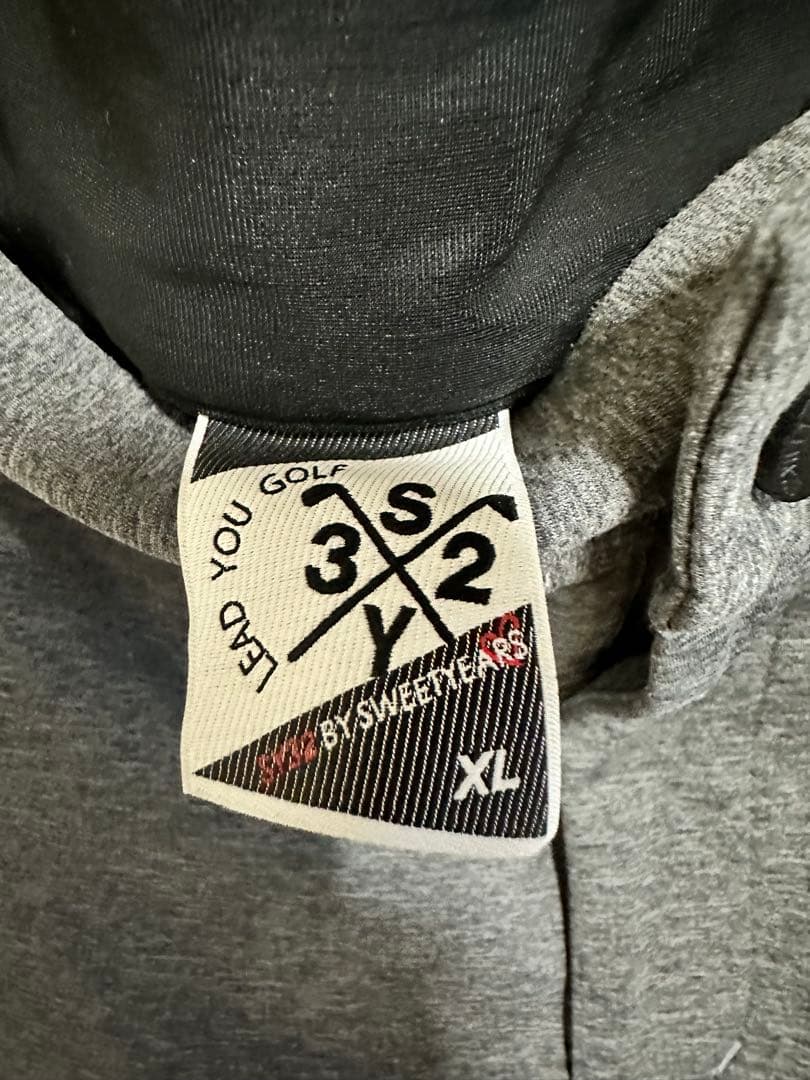 SY32 ゴルフパンツ XL グレー