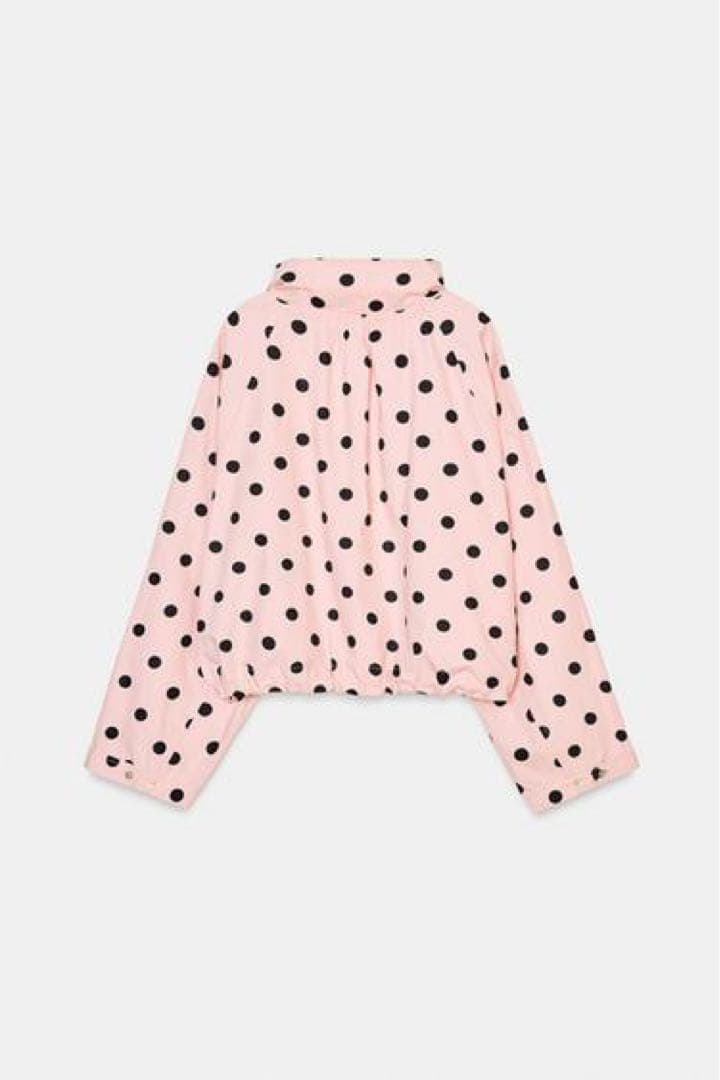 完売品 ZARA プリントジャケット Lサイズ新品タグ付き