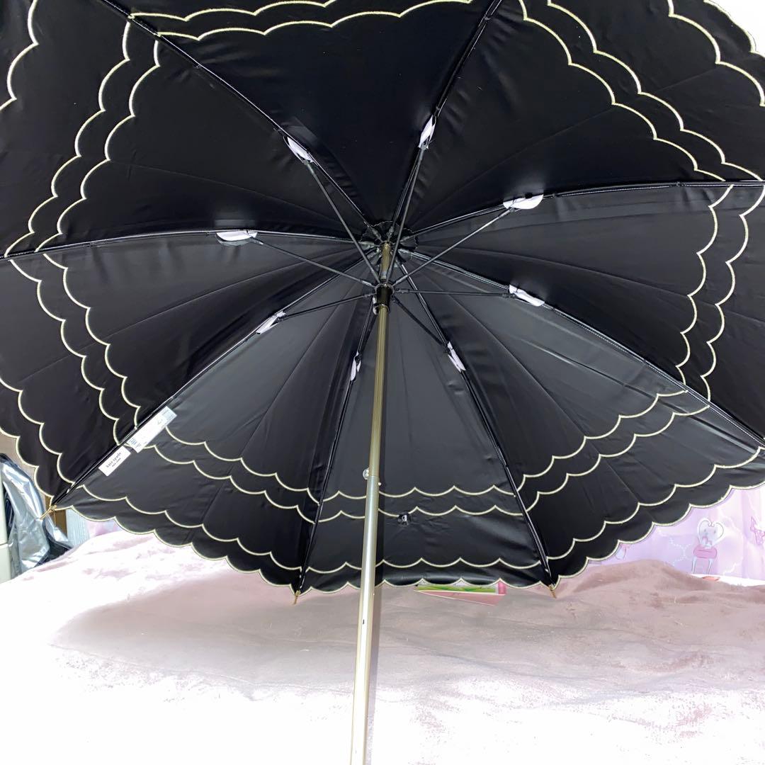 新品kate spade 晴雨兼用プチパラソル　ケイトスペード　フリル柄