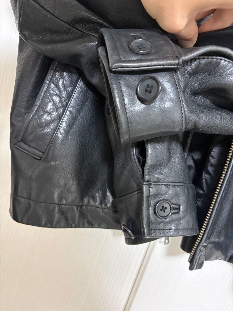【美品】BANANA REPUBLIC 90s レザージャケット　OLDGAP