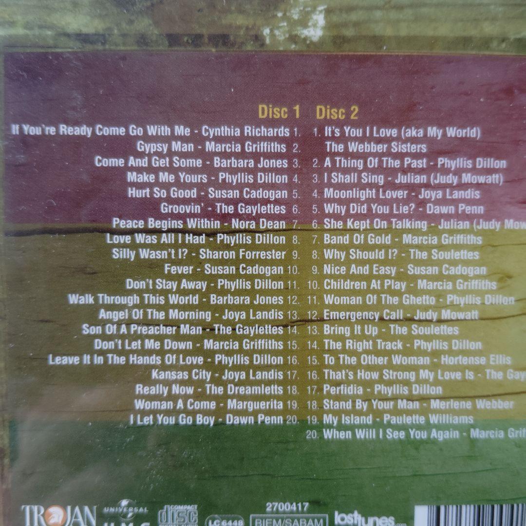洋楽 Trojan Reggae Sisters & Dancehall 2CD