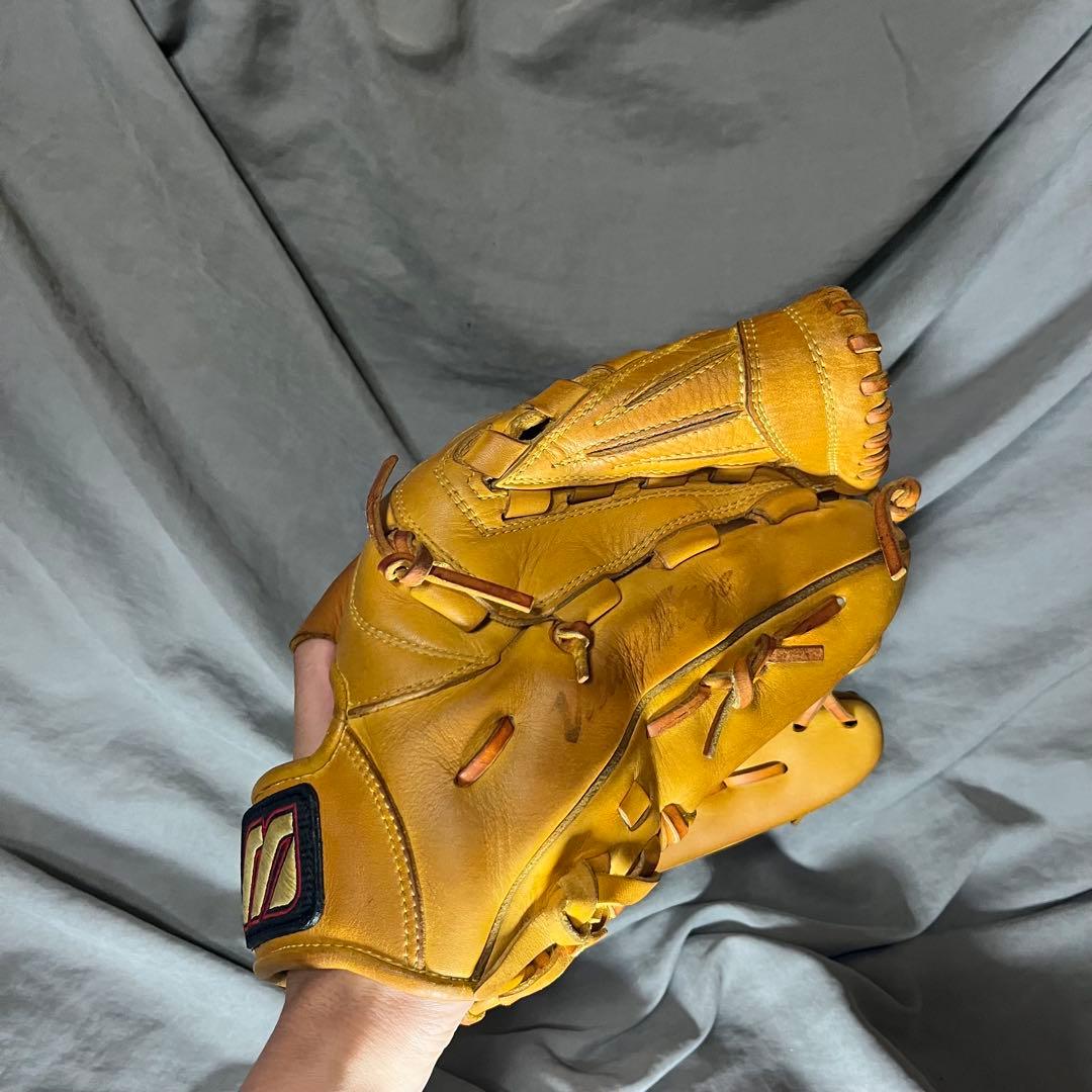 Mizuno ビクトリーステージ　一般軟式投手用グローブ Mマーク