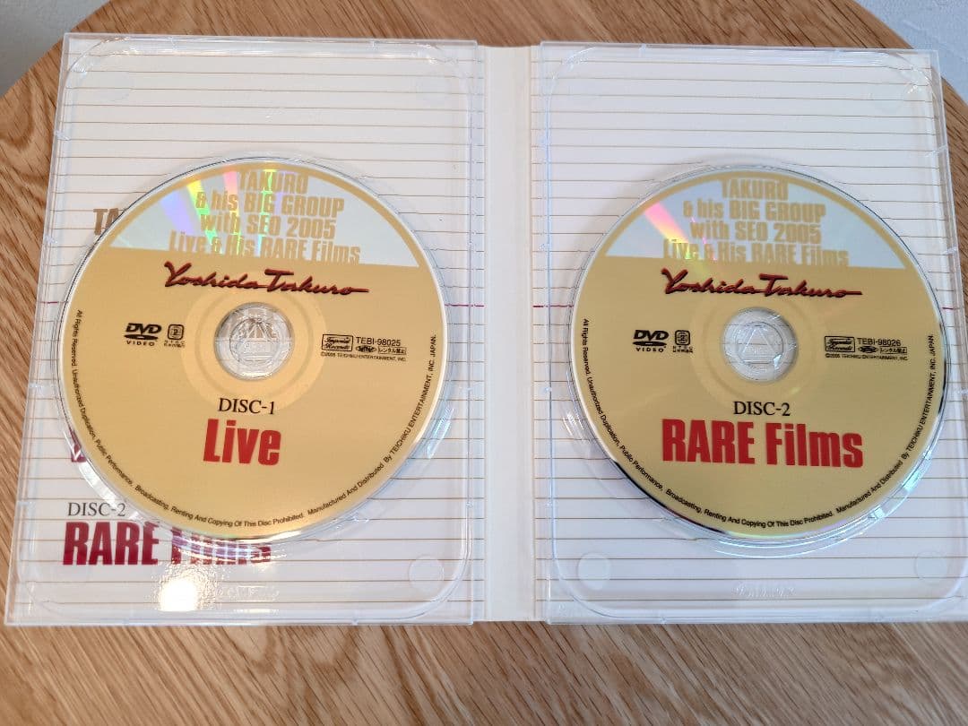 DVD 吉田拓郎 TAKURO & his BIG GROUP with SEO