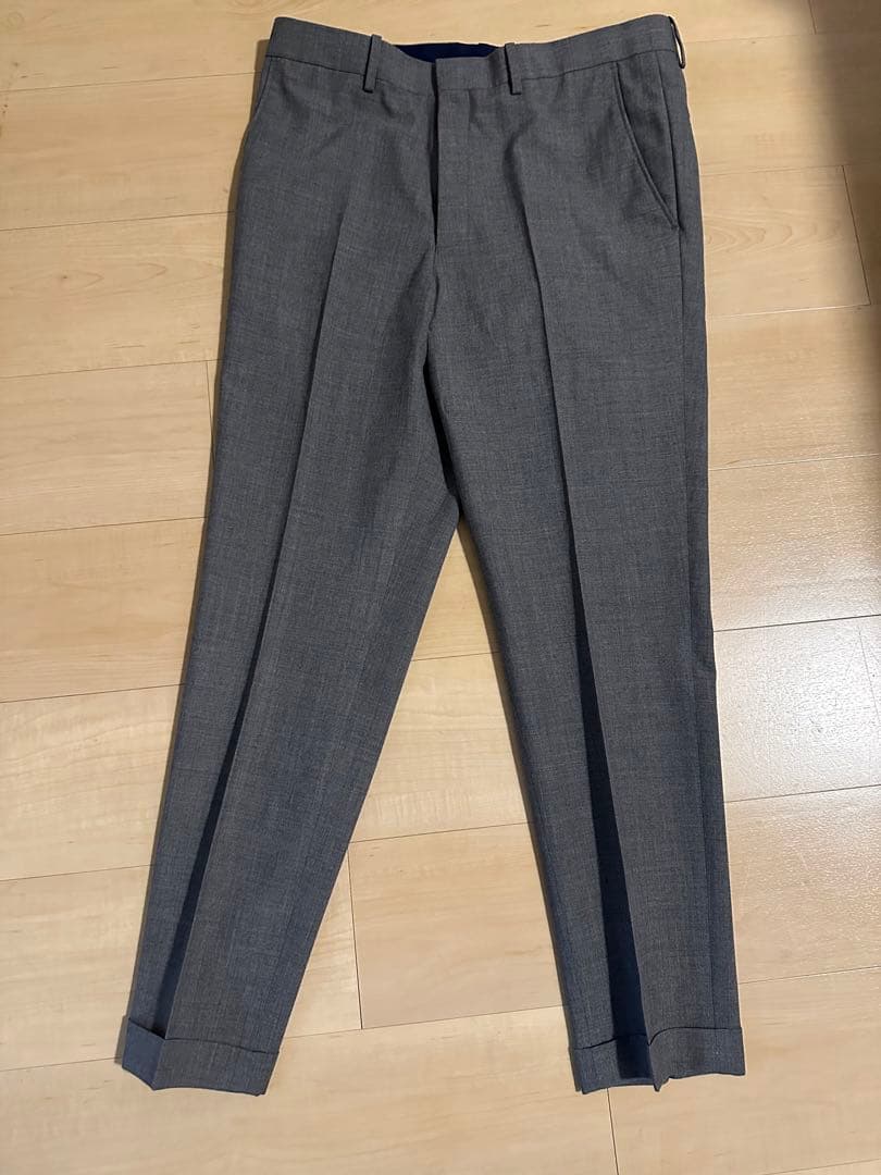 N. Hoolywood スラックス M/Lサイズ (40)グレー