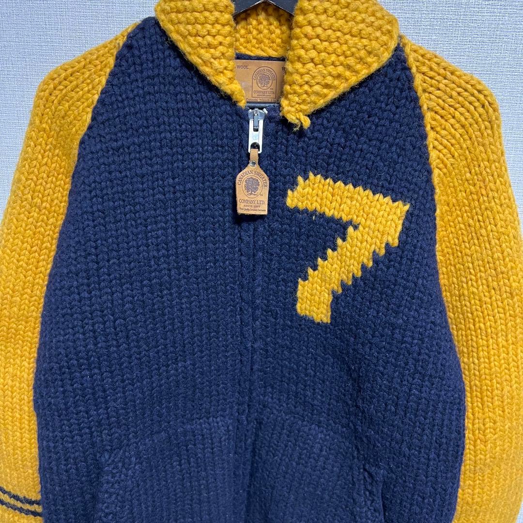 STUSSY カナディアンセーター カウチンニット90s