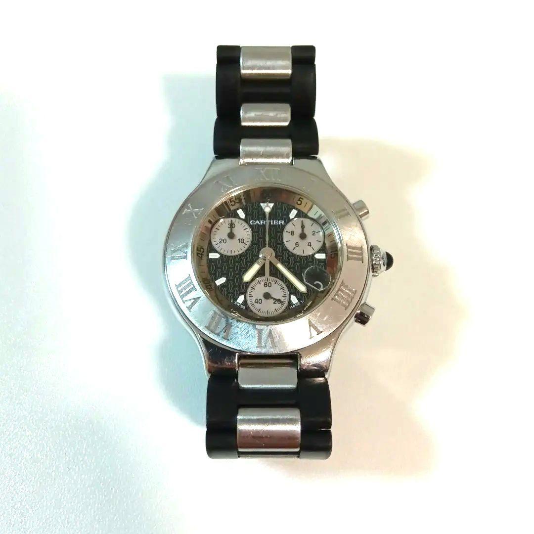 Cartier マスト21 クロノスカフ カルティエ