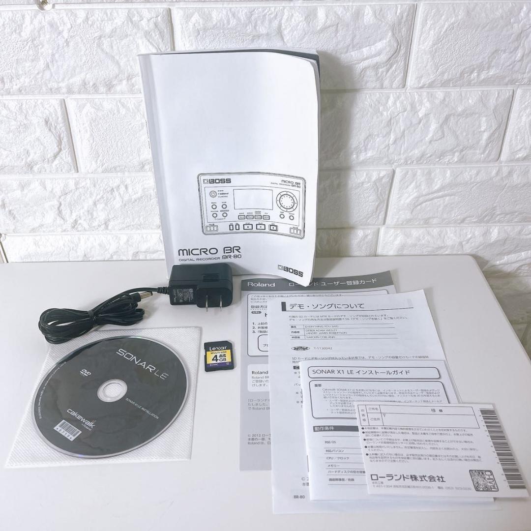 BOSS ボス デジタルマルチトラックレコーダー MICRO BR BR-80
