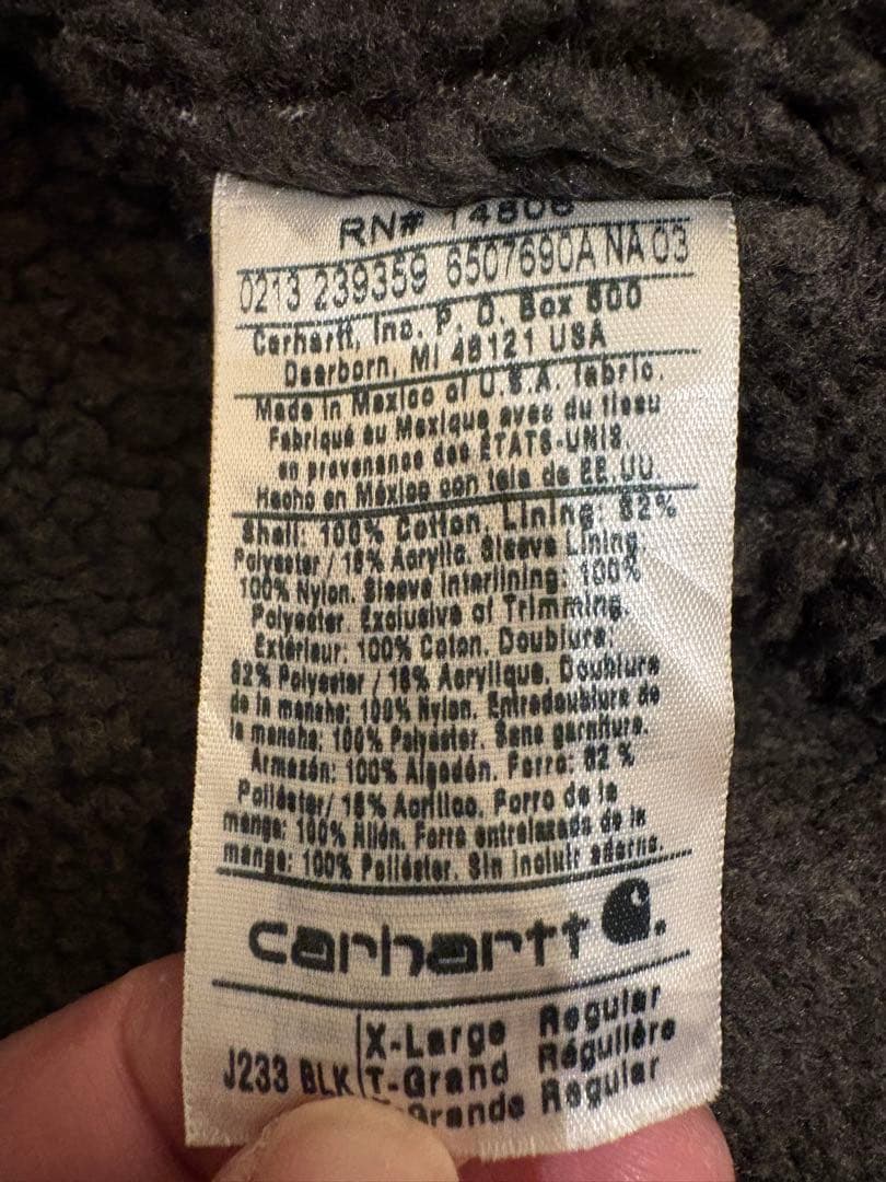 Carhartt カーハート トラッカージャケット デトロイトサンタフェ短丈XL