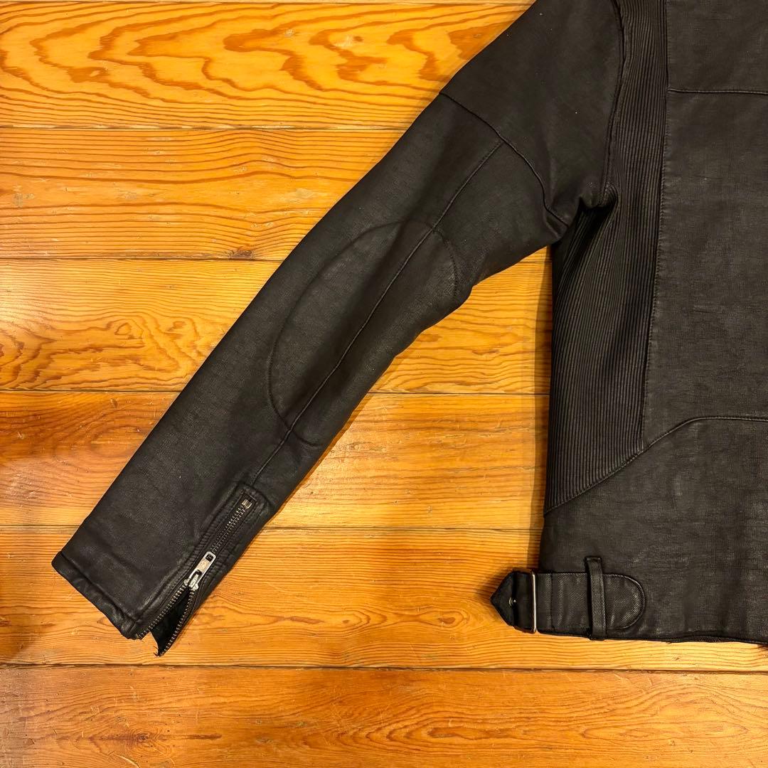 POLO RALPH LAUREN シングルライダースジャケット　ブラック　M