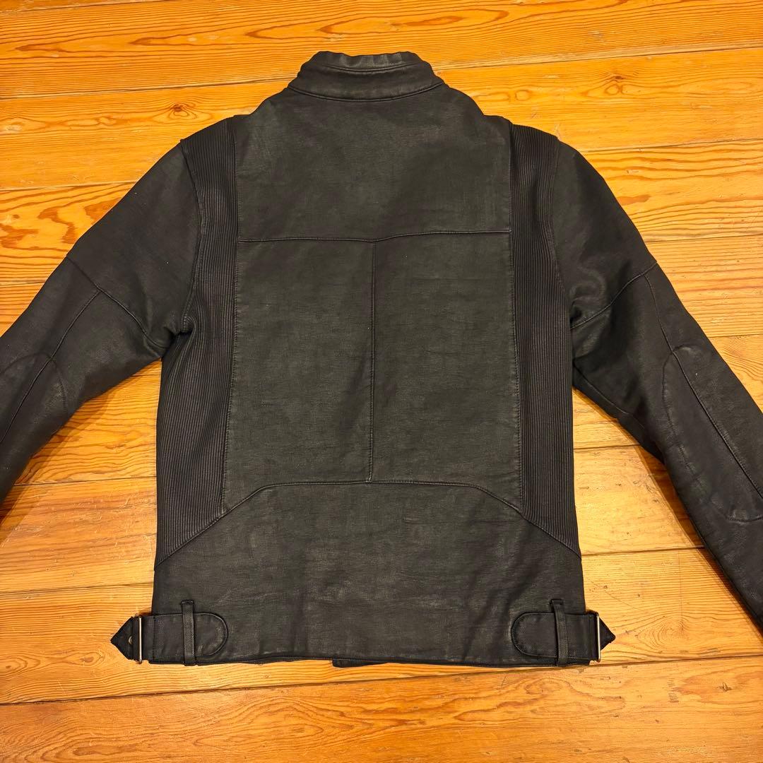 POLO RALPH LAUREN シングルライダースジャケット　ブラック　M