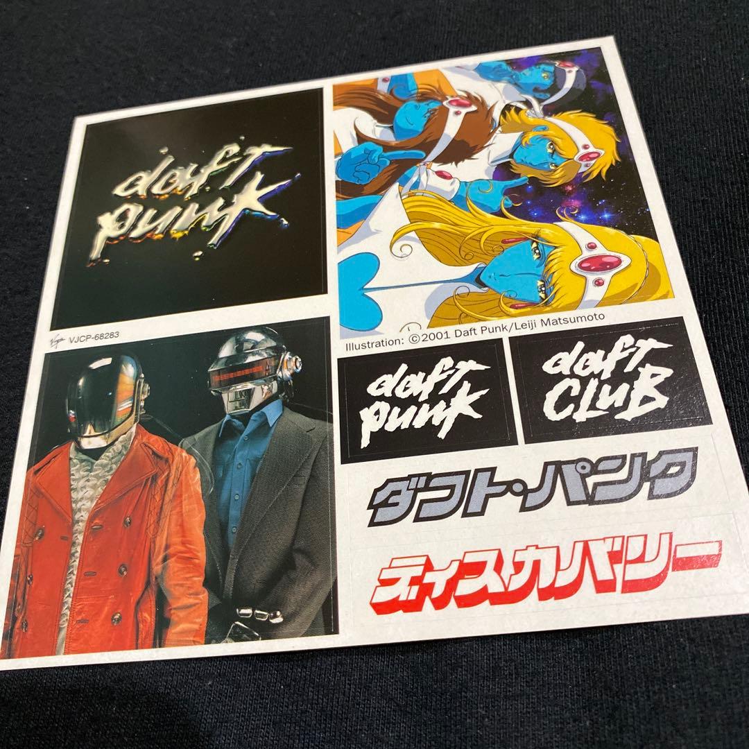 ダフト・パンク〈松本零士 仕様〉「ディスカバリー」 ／カード＆ステッカー＆帯付‼️