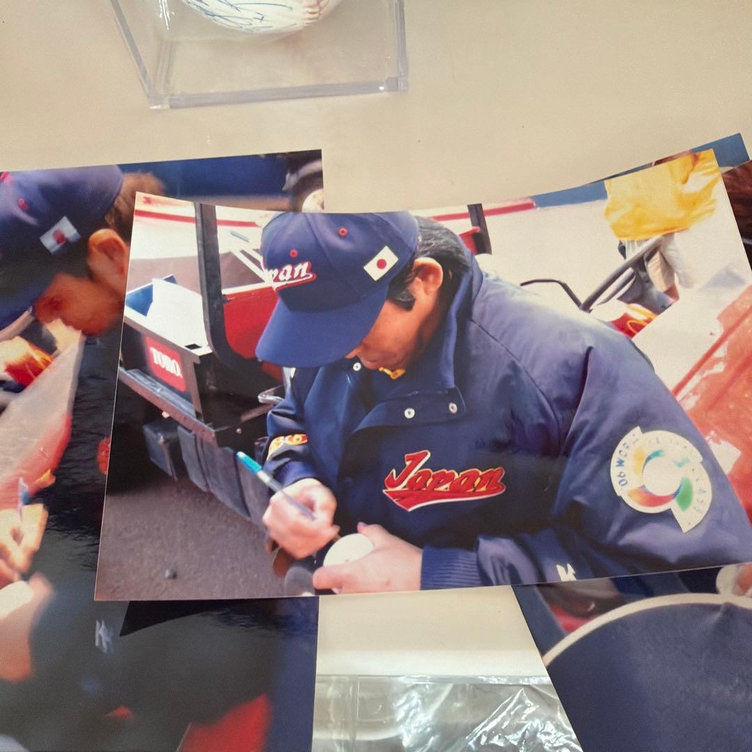 WBC2009 寄せ書きサインボール 20数名 ダルビッシュ 松坂大輔 里崎など