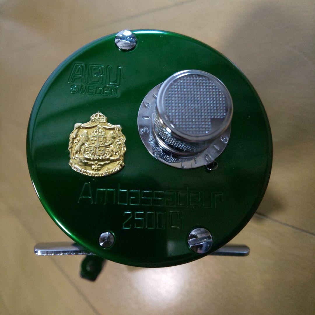 ABU アンバサダー 2500CI グリーン 希少【新品・未使用】 箱・付属品付
