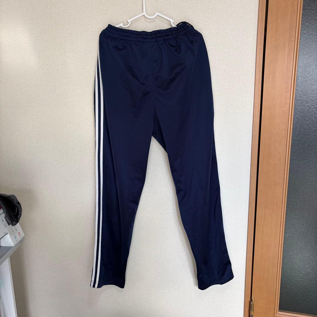 adidas トラックパンツ ジャージパンツ ネイビー ブルー
