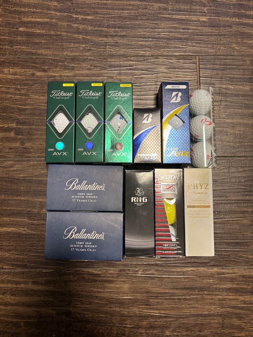 新品　30球　tour b xs タイトリスト　スリクソン　ブリヂストン　激安