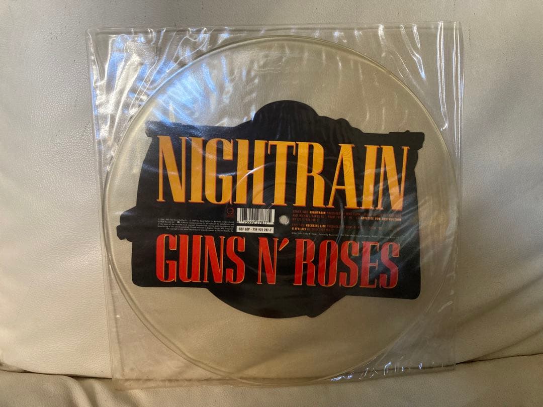 激レア　アンカット盤　Guns N' Roses レコード ガンズアンドローゼズ