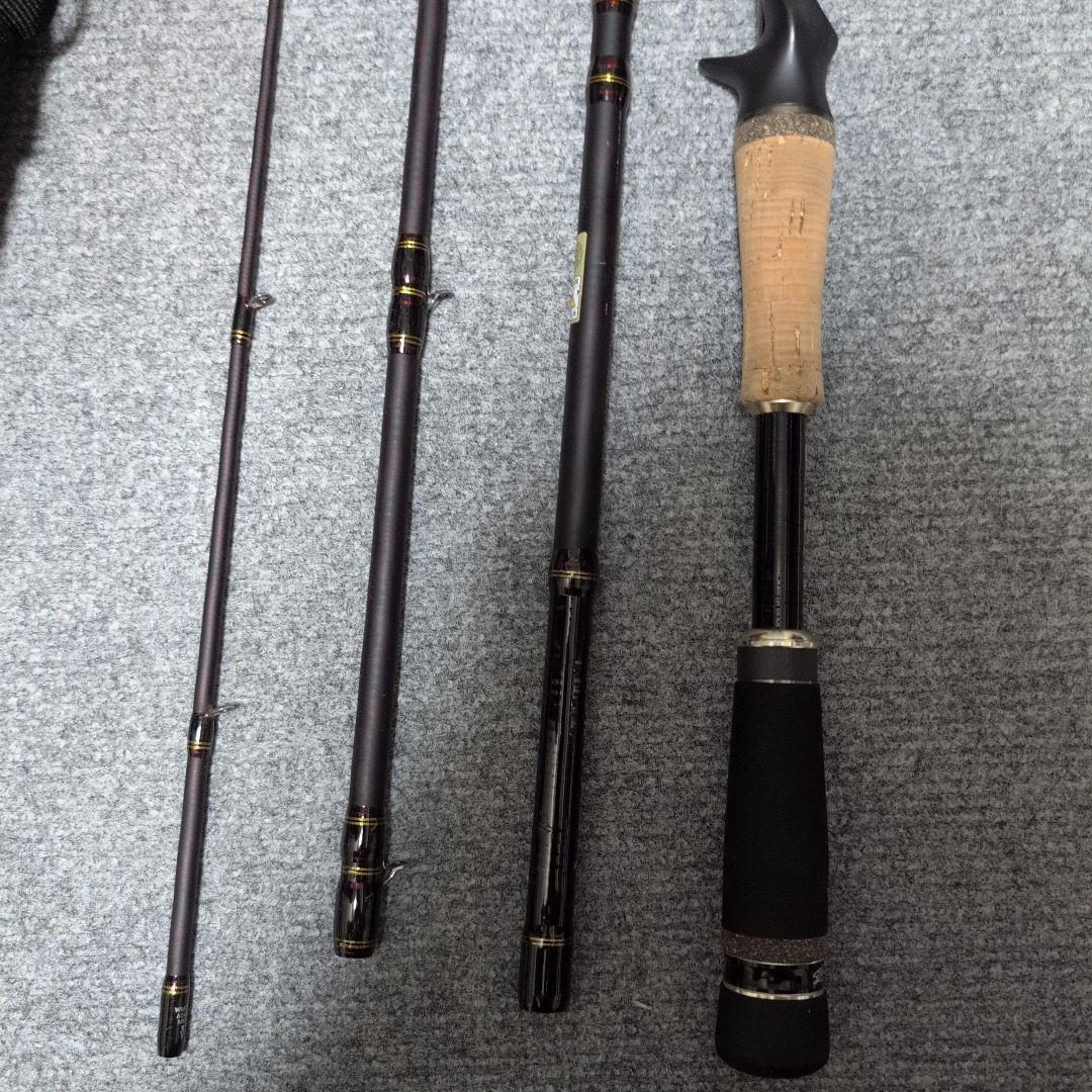 ワールドモンスターWMCC-654M MGS ルアーロッド 6'5\" ジャンク品